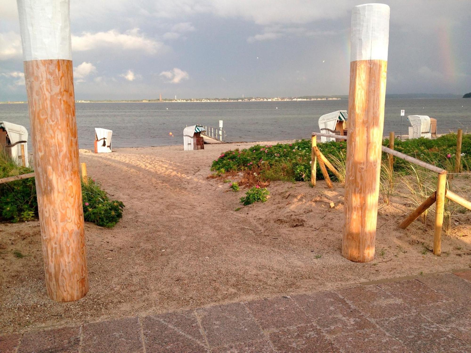 Strande, fast am Strand Exterior foto